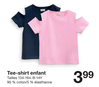 Offre: Tee-shirt enfant