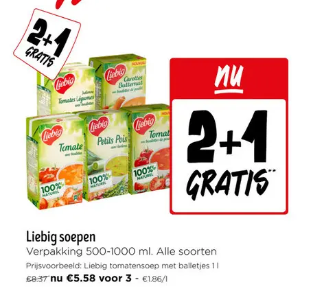 Promotie: Liebig soepen