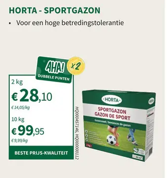 Aanbieding: Horta - sportgazon