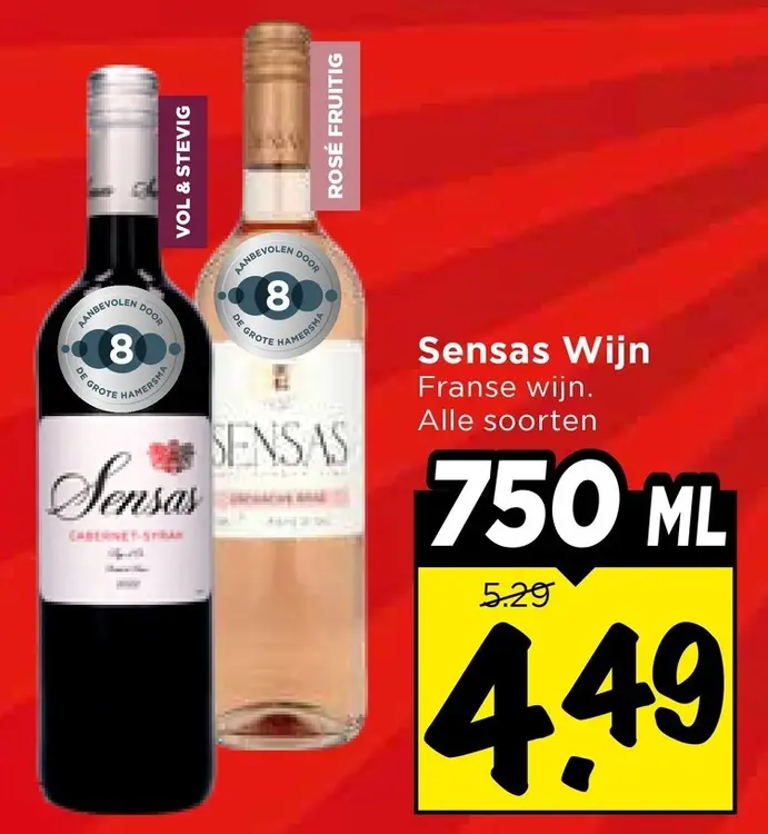 Aanbieding: Sensas Wijn