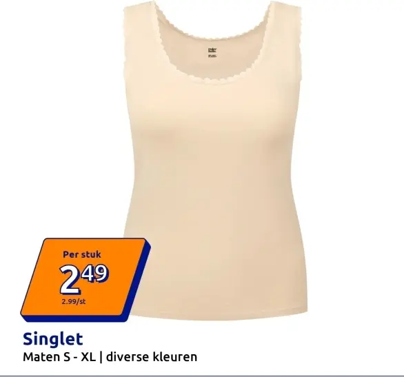 Aanbieding: Singlet