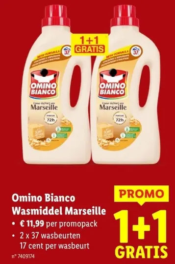 Promotie: Wasmiddel Marseille