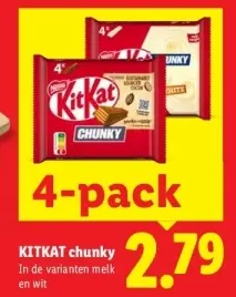 Aanbieding: KITKAT chunky