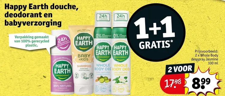Promotie: Douche, deodorant en babyverzorging