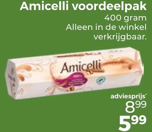 Aanbieding: Amicelli Voordeelpak