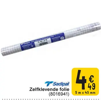 Aanbieding: Zelfklevende folie