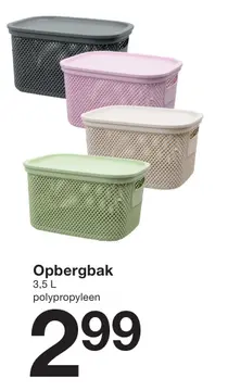 Aanbieding: Opbergbak