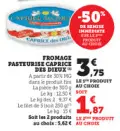 Aanbieding: Fromage pasteurise CAPRICE DES DIEUX