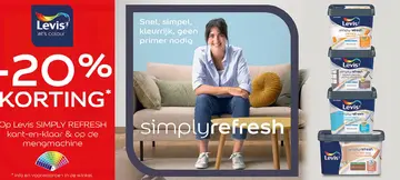 Aanbieding: Levis SIMPLY REFRESH