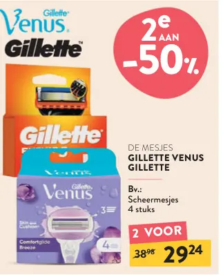 Aanbieding: Gillette Venus Gillette Scheermesjes