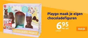 Aanbieding: Playgo maak je eigen chocoladefiguren