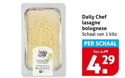 Aanbieding: lasagne bolognese
