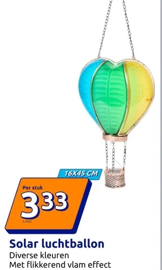Aanbieding: Solar luchtballon