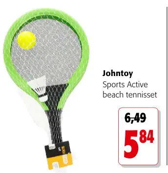 Promotie: Sports Active beach tennisset