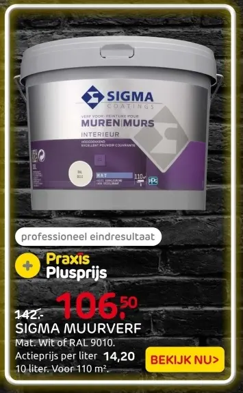 Aanbieding: Muurverf