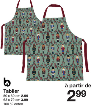 Offre: Tablier