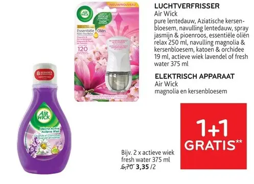 Promotie: Luchtverfrisser / Elektrisch apparaat