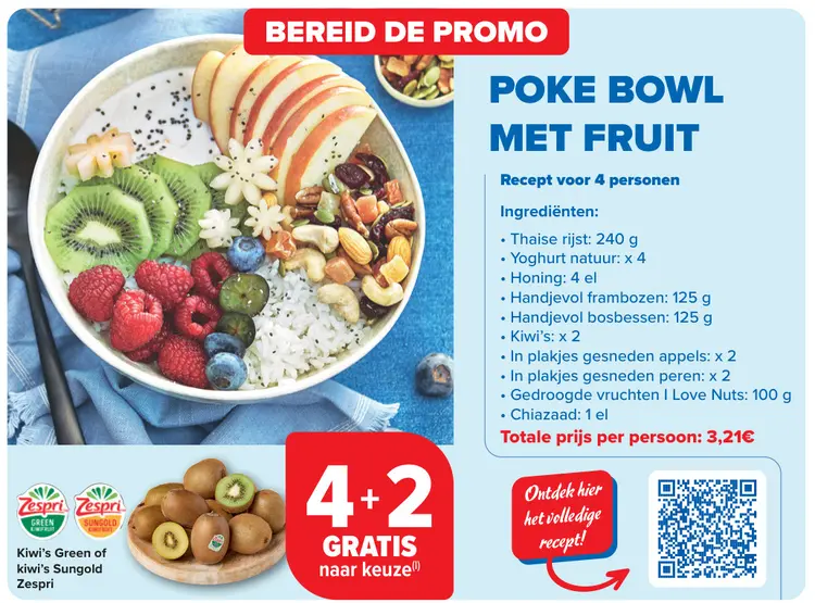 Promotie: Kiwi's Green of kiwi's Sungold