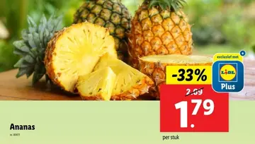 Aanbieding: Ananas