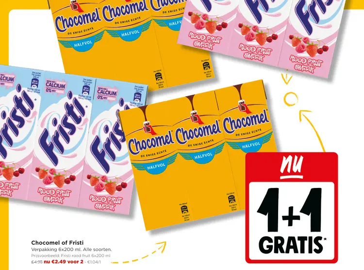 Promotie: Chocomel of Fristi