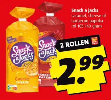 Aanbieding: Snack a jacks