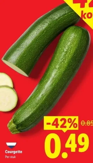 Aanbieding: Courgette