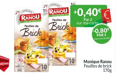 Offre: Feuilles de brick