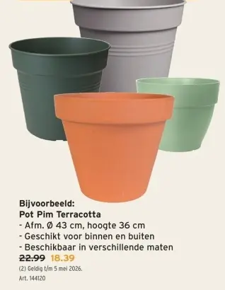 Promotie: Pallettonderstel Dune