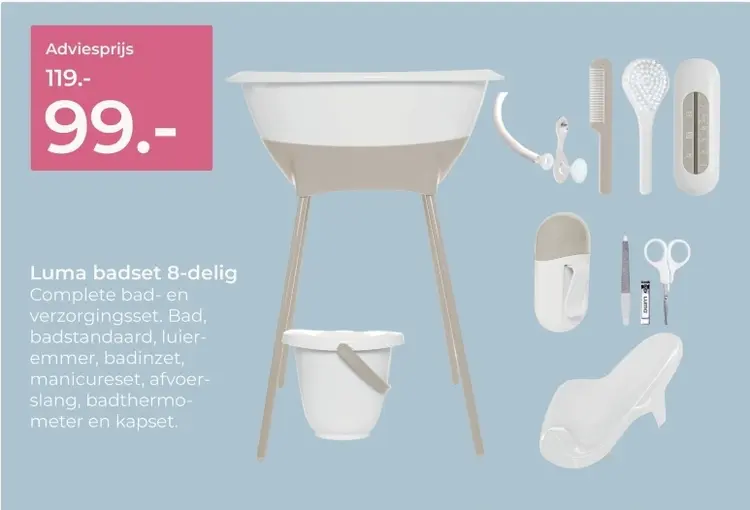 Aanbieding: Luma badset