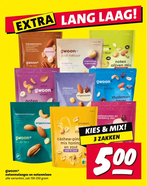 Aanbieding: Notenmelanges en notenmixen
