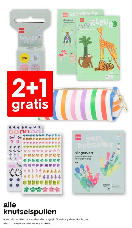 Promotie: Alle knutselspullen