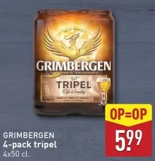 Aanbieding: 4-pack tripel