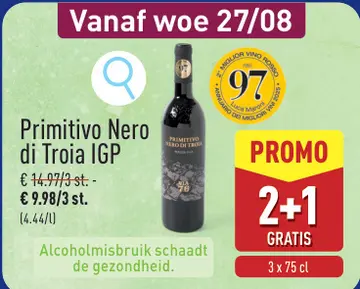 Aanbieding: Primitivo Nero di Troia IGP