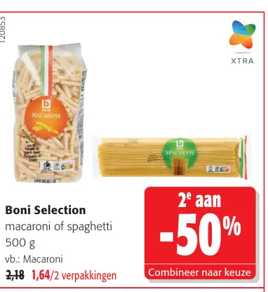 Promotie: Macaroni of spaghetti