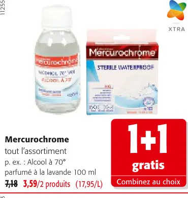 Offre: Mercurochrome