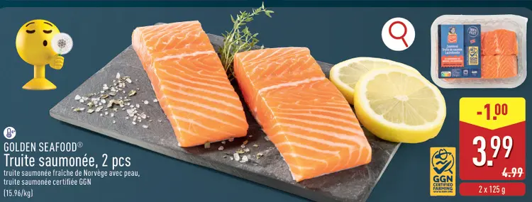 Offre: Truite saumonée