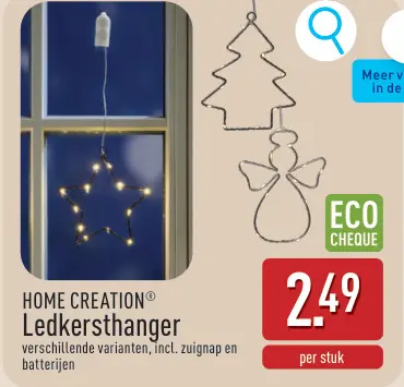 Aanbieding: Ledkersthanger