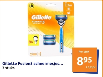 Aanbieding: Gillette Fusion5 scheermesjes 