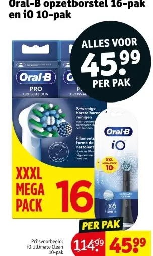 Promotie: Oral-B opzetborstel