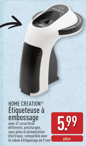 Offre: Etiqueteuse à embossage
