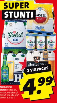 Aanbieding: Alcoholvrije bieren