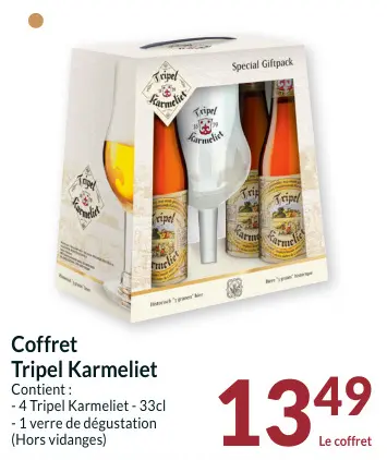 Offre: Coffret Tripel Karmeliet