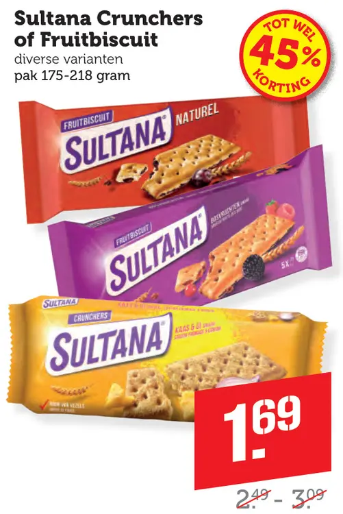 Aanbieding: Crunchers of Fruitbiscuit