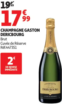 Offre: GASTON DERICBOURG Brut Cuvée de Réserve