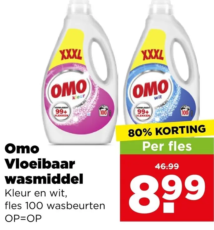 Aanbieding: Vloeibaar wasmiddel