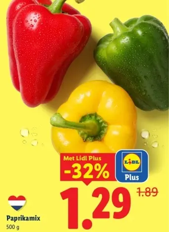 Aanbieding: Paprikamix