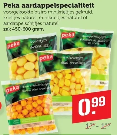 Aanbieding: Peka aardappelspecialiteit