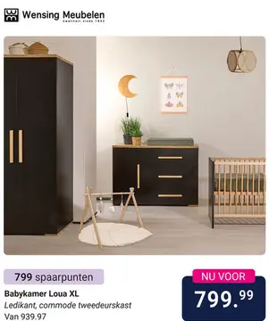Aanbieding: Babykamer Loua XL