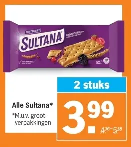 Aanbieding: Alle Sultana