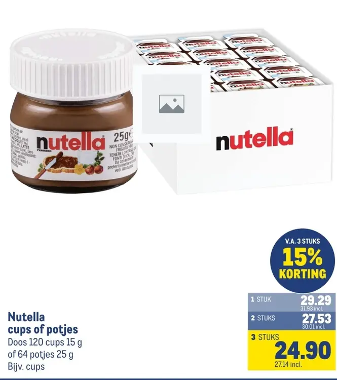 Aanbieding: Nutella